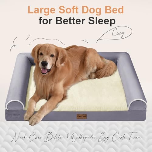 NANUYA Orthopedic Dog Bed for Medium Dogs, 30 x 20 Inch - Image 2