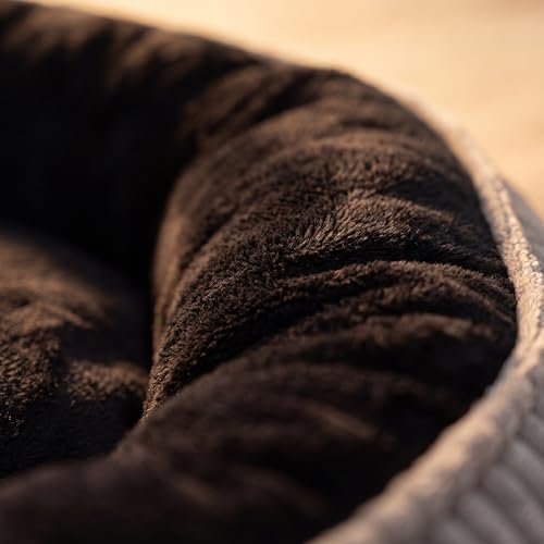 Calming Dog Bed for Medium to Large Dogs, Orthopedic Washable Plush Pet Bed - Image 2