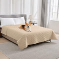 PAWFINITY Waterproof Bed Cover for Dogs, Pet Blanket for Mattress Washable by Pawfinity