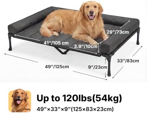 Veehoo Outdoor Elevated Dog Bed - Image 2