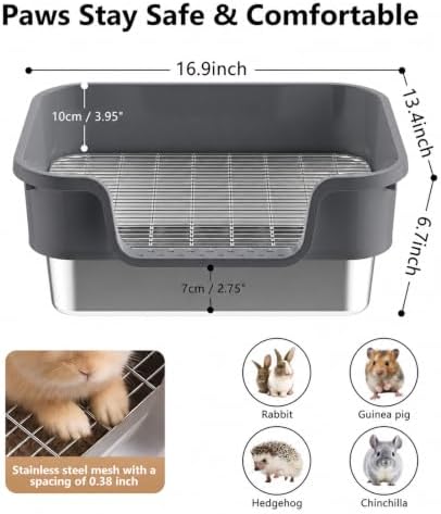 Stainless Steel Sifting Litter Box - Image 2