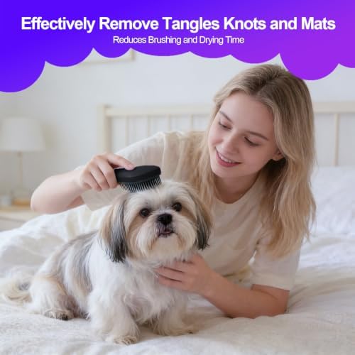 Small Dog Brush, Skin-friendly Soft Bristles - Image 7
