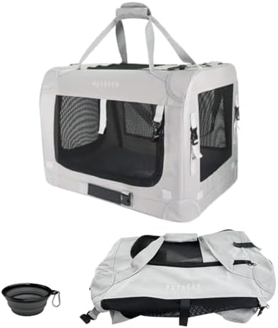 Extra Large Cat Carrier Soft Sided, Portable Small Dog Carrier by Petseek