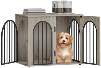 Hzuaneri 26.8'' Dog Crate Furniture, Dog Kennel Indoor by Hzuaneri