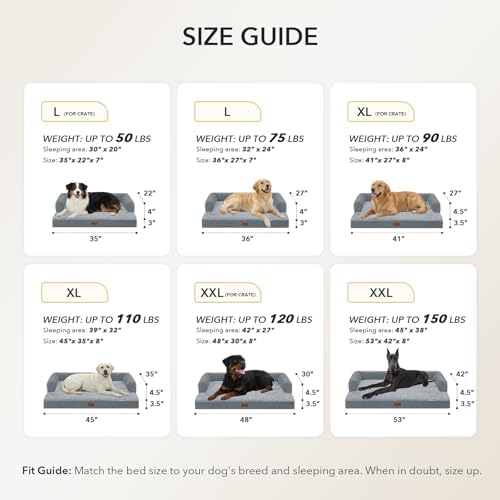 Waterproof Orthopedic Dog Bed for Extra Large Dogs - Image 5