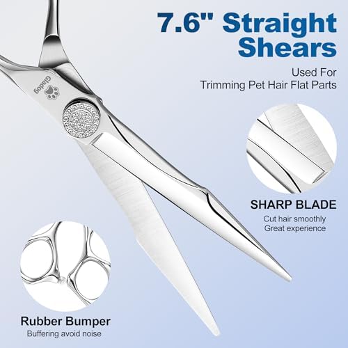 GLADOG Luxury Dog Grooming Scissors Set - Image 4