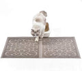 PetLike 2pk 30x18 inch Cat Litter Box Mat, Thick Kitty Litter Trapping Mat by PetsLikePetLike