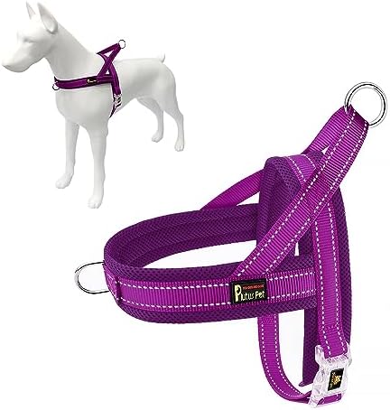 Plutus Pet No Pull Dog Harness for Large Dogs, Breathable Mesh Padded by PLUTUSPET