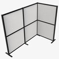 VIVO Light Gray 66 inch High Corner Privacy Panel, PP-MWS63B-L by VIVO