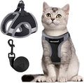 FAYOGOO Cat Harness and Leash Set, Escape-Proof Step-in Vest by FAYOGOO