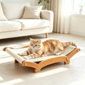 Extra Large Sisal Cat Scratcher Bed, 2-in-1 Lounger and Scratching Pad by AFENGAU
