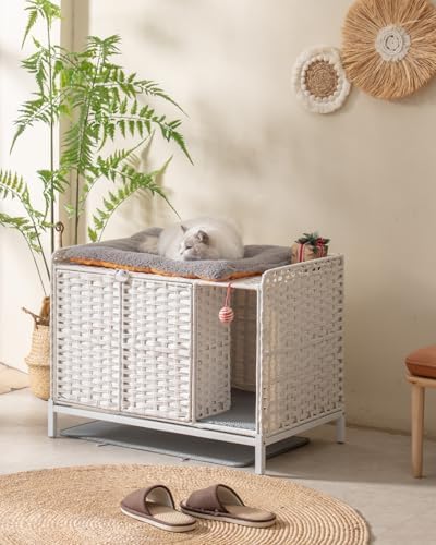 SETVSON Cat Litter Box Enclosure Furniture - Image 6