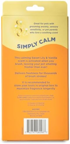 Arm & Hammer Deodorizing Slicker Dog Brush, Sweet Lily & Vanilla Scent - Image 7