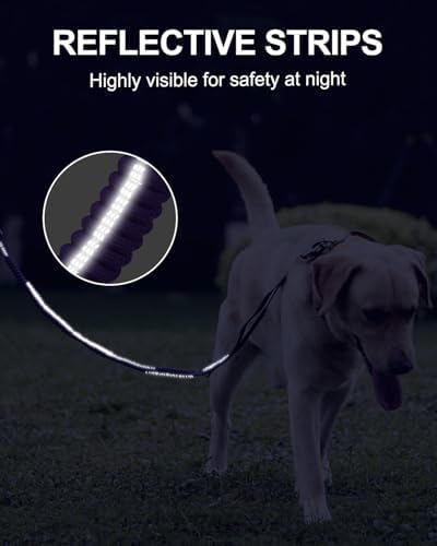 Joytale Tactical Bungee Dog Leash, Shock Absorbing No Pull - Image 6