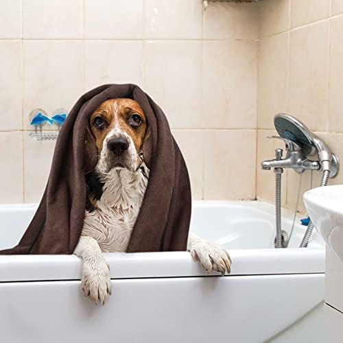 KinHwa Dog Towels for Drying Dogs, Absorbent Microfiber Pet Bath Towel - Image 5