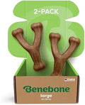Benebone 2-Pack Wishbone Chew Toy by Benebone