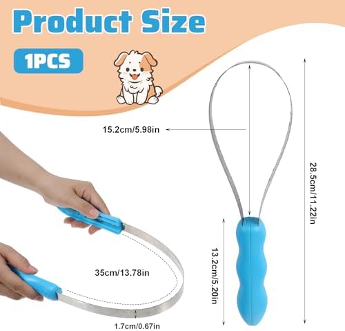 Dual-Sided Dog Shedding Blade, Shedding Brush - Image 6