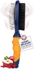 Arm & Hammer Deodorizing Pin & Bristle Dog Brush, Apple & Rose Scent by ArmHammer