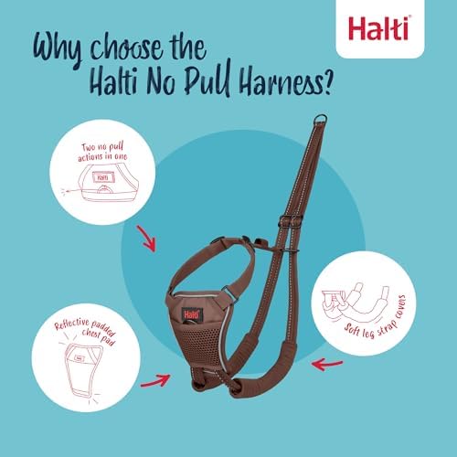 Halti No Pull Dog Harness | Size L, Deep Walnut - Image 3