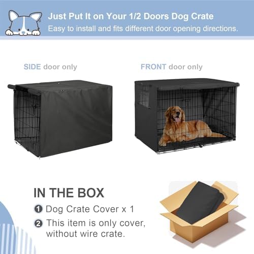 Explore Land Dog Crate Cover, 24 inches - Image 3