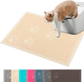 Darkyazi Cat Litter Box Mat for Floor Litter Trapping Mat Non-Slip Backing by DARKYAZI