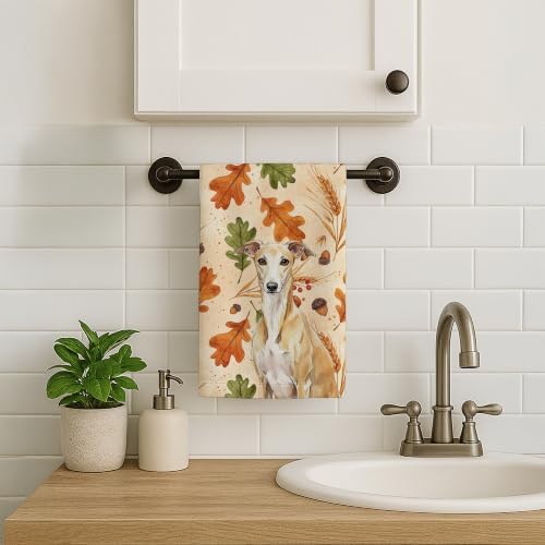 Caroline's Treasures Whippet Dogs Kitchen Towel 15x25 in - Image 2