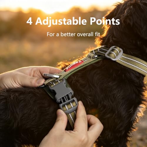 No Pull Dog Vest Harness Large Medium Small Sized Dog Friendly - Image 5