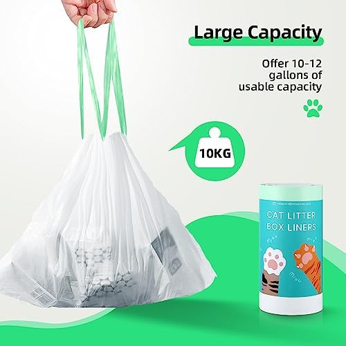 105 Count Automatic Litter Box Bags Liners Compatible - Image 2