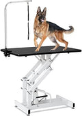 Hydraulic Dog Grooming Table for Small/Large Dogs, Heavy Duty Professional Pet by Unknown