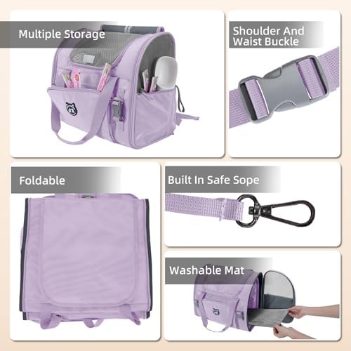 Lollimeow Expandable Large Cat Carrier Backpack, Supports up to 22 lbs - Image 6