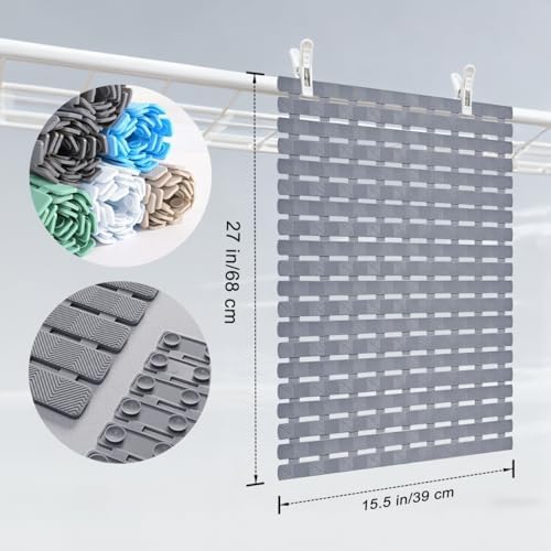 Non-Slip Bath Mat for Tub, Bathing Non Slip Tub Mat for Pet Dog, Dog Bath mat - Image 2