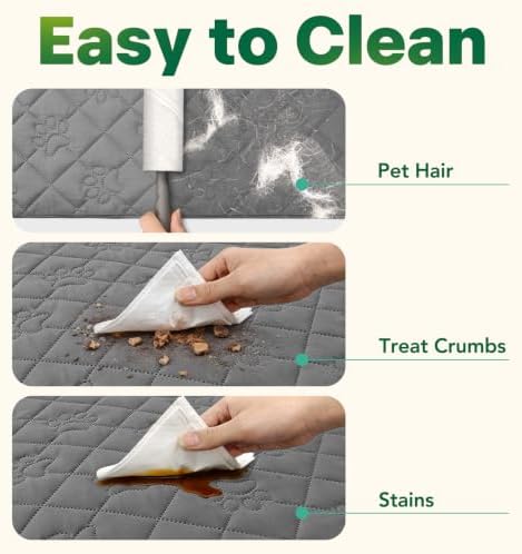 PAWFINITY XXL Waterproof Dog Bed Cover Replacement, Fitted Sheet Washable - Image 7
