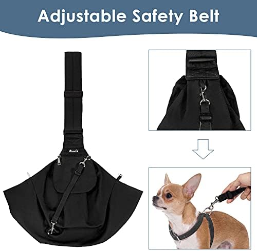 Lukovee Pet Sling, Puppy Small Pet Cat Carrier - Image 3