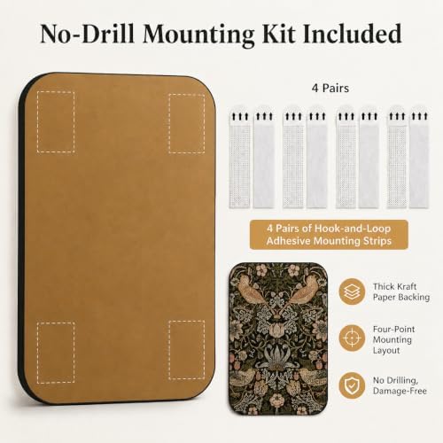 Cat Wall Scratcher, Art Cat Scratching Board - Image 4
