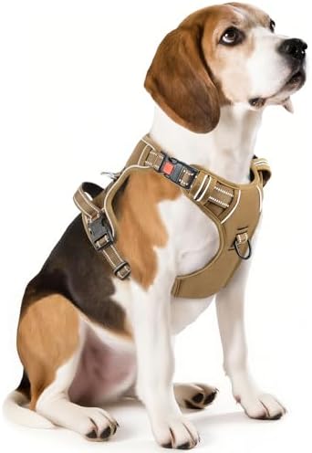 Timos Dog Harness, Front Clip No Pull Medium Sized by Timos