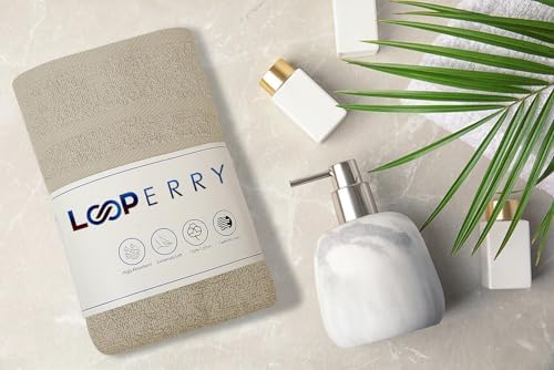 Looperry 6 Pack Small Bath Towel Set - Image 2