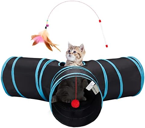 Tempcore Pet Tunnel Tube Cat Toys, Cat Tunnels by Tempcore