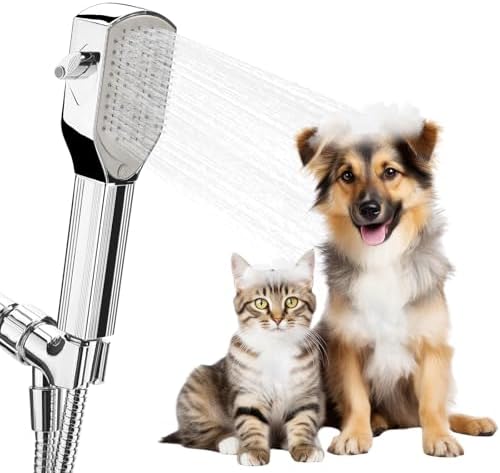 Dog Shower Attachment, Pet Washing Shower Sprayer by ENJOYPET
