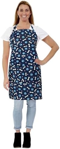 Plum Hill Waterproof Dog Grooming Apron, Groomer Apparel, Pet Washing Smocks - Image 2