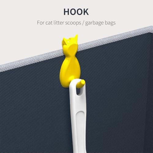 Aokeyee Waterproof Cat Litter Box Enclosure Splash Guard, 27.1"x21.6"x16.5" - Image 4