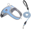 Dog Harness and Leash Set, No Pull Saddle Style Pet Harness, Breathable Mesh by Mengbeitribe