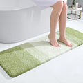 OLANLY Bathroom Runner Rug 47x17, Extra Soft Absorbent Microfiber Bath Rugs by OLANLY