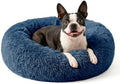 Calming Dog Bed for Medium Dogs Washable Donut 30 inches Anti-Slip Pet Bed by nononfish