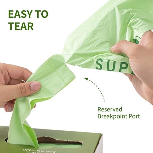SUPERBIO 1.6 Gallon Compostable Food Scrap Bags - Image 6