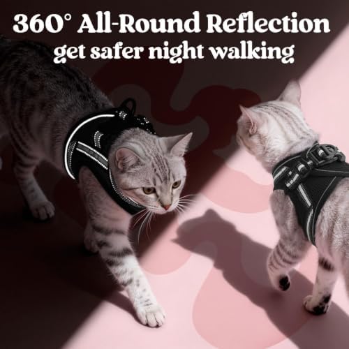 rabbitgoo Cat Harness and Leash Set, Step-in Soft Vest - Image 6