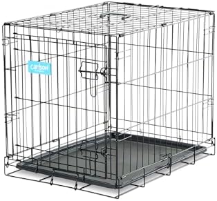 Carlson Pet Products SECURE AND FOLDABLE Single Door Metal Dog Crate, 24.0"L x - Image 5