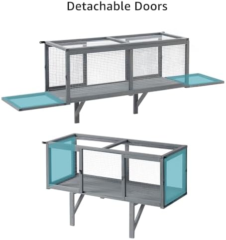 beeNbkks Outdoor Cat Tunnel, Extendable Passage Connect Home to Outdoor Cat - Image 6