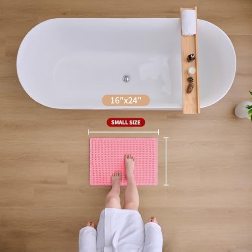 ILANGO Upgraded Waffle Bath Rug 16x24, Super Absorbent Non Slip Bath Mat - Image 3