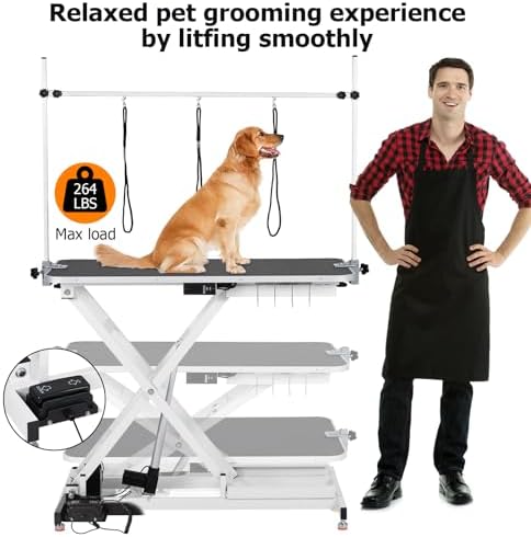 47in Electric Dog Grooming Table - Image 4