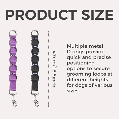 Wokyo Dog Grooming Loop 47cm/18.5in Adjustable Table Arm Extender 2 PCS 6 D - Image 2